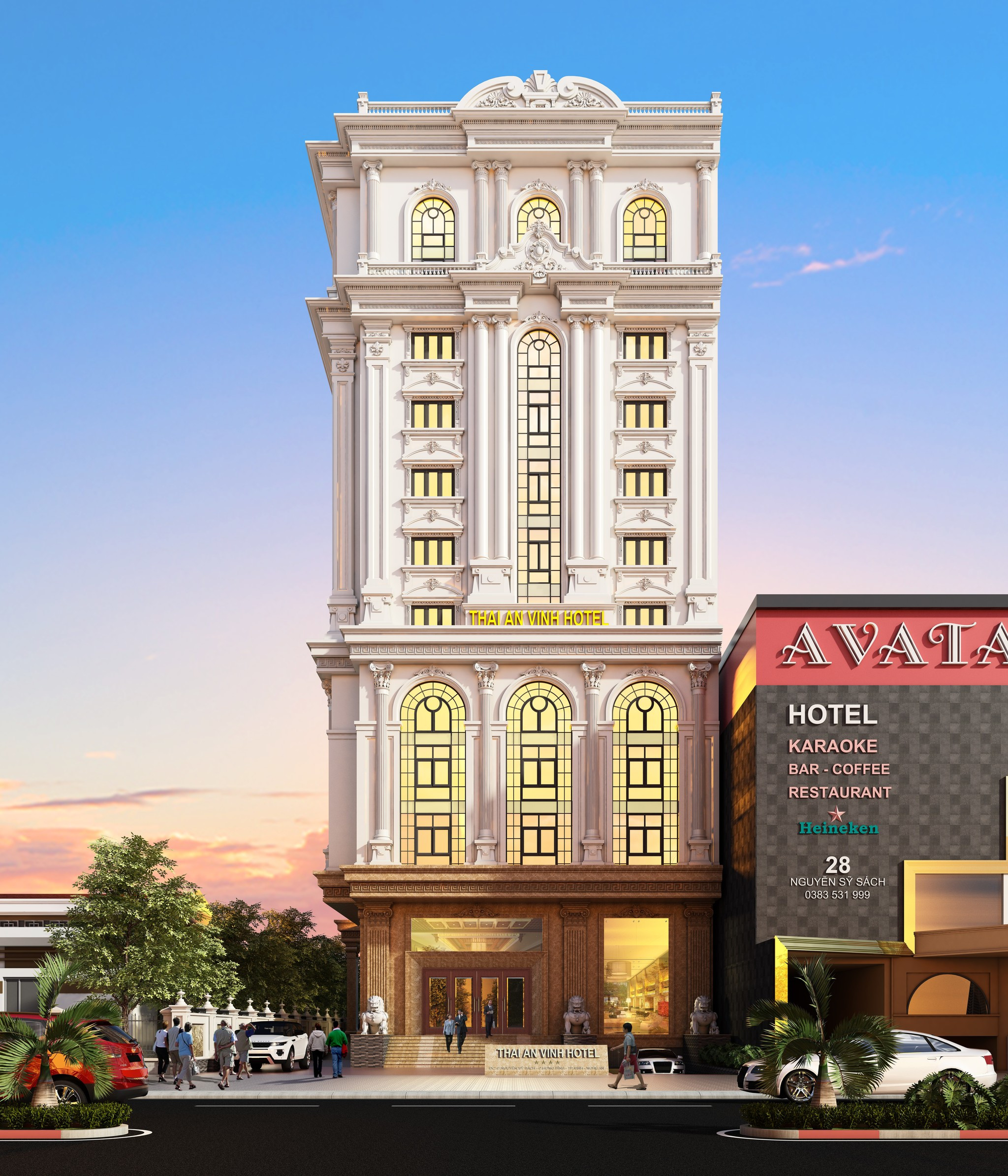 Dự án Khách sạn Thái An Vinh