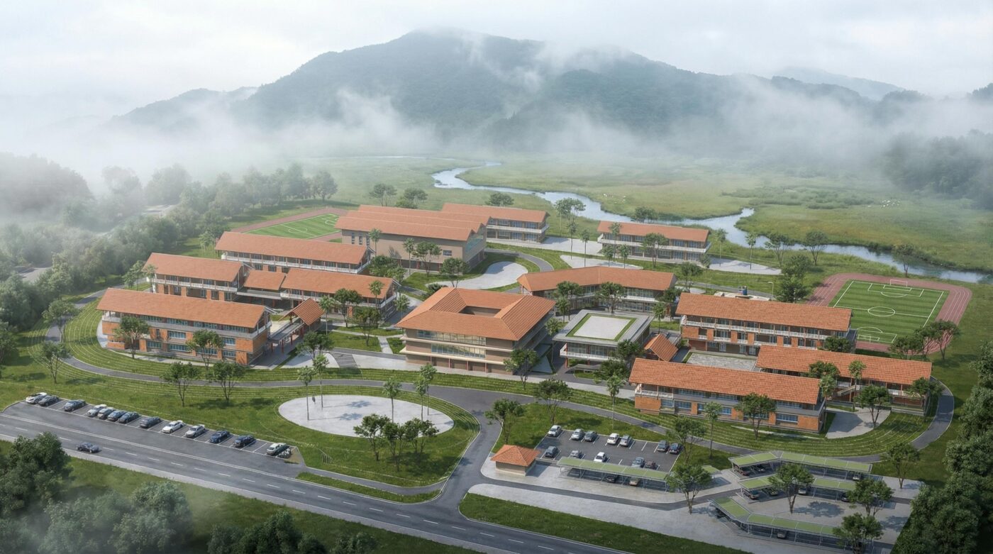 Dự án trường phổ thông nội trú liên cấp Tiểu học & THCS Sơn Hồng